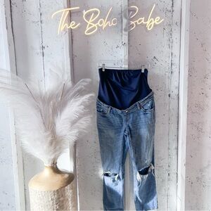 Abercrombie Angle Straight Maternity Jeans size 6 Regular